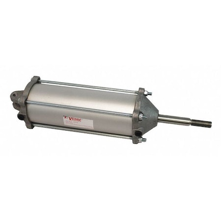 Air Cylinder, 3 1/2 In Bore, 8 17/25 In Stroke, Double Acting