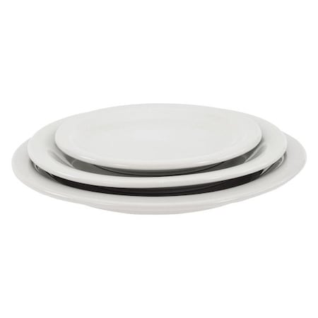 Plate, 9, Ceramic Bright White PK24