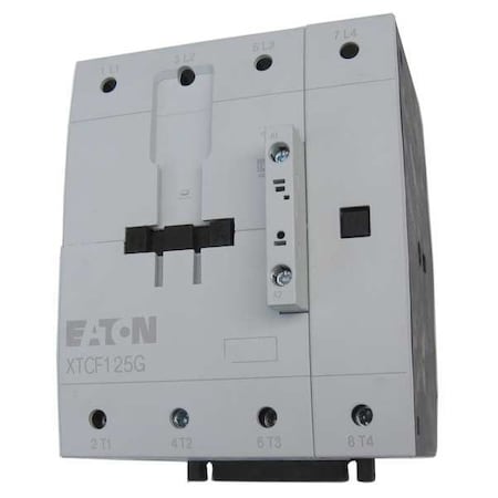 IEC Magnetic Contactor, 4 Poles, 24 V AC, 50 A, Reversing: No