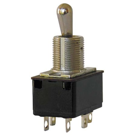 Toggle Switch,SPDT,10A @ 250V,QuikConnct