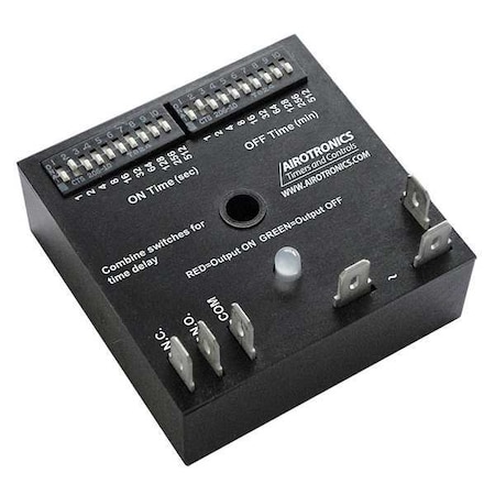 Encapsulated Timer Relay,10A,Relay,LED