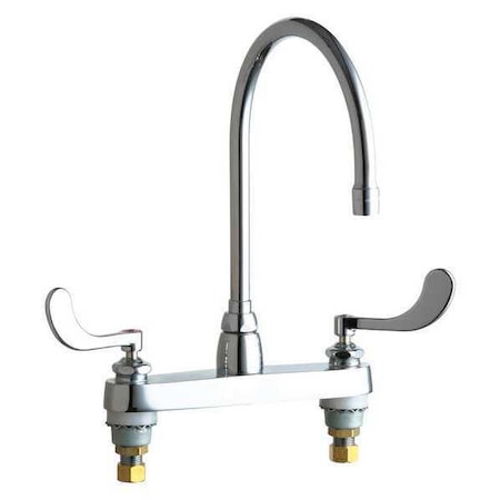 Manual, 8 Mount, Commercial Kitchen Sink Faucet