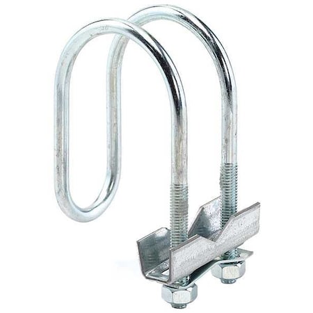 Fast Clamp Sway Brace,Size 1-1/4 X 1 In.