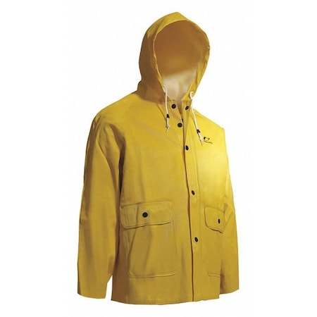 Webtex Jacket W/Attached Hood,Yellow,2XL