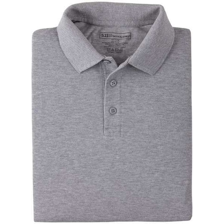 Professional Polo,L,Heather Gray