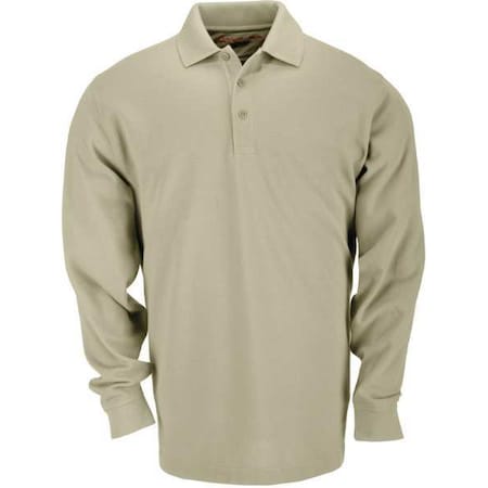 Tactical Polo,L,Silver Tan