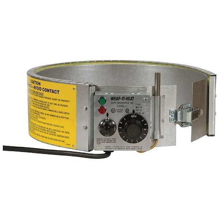 Drum Heater,Electric,16 Gal.,120V