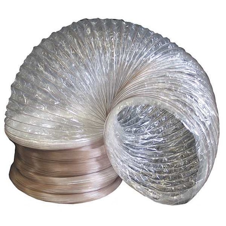 Flexible Duct 12 Dia.,Mylar,25 Ft. L