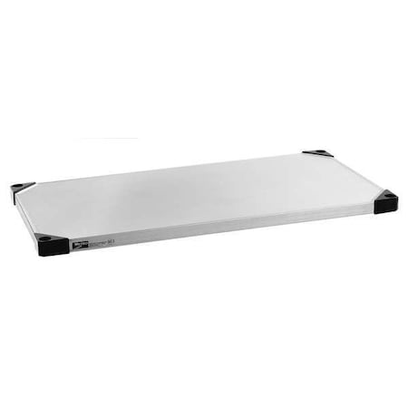 Solid Shelf, 18D X 60W, Silver