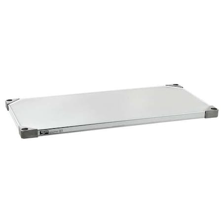 Solid Shelf, 18D X 60W, Silver