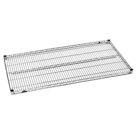 Wire Shelf, 14D X 48W, Silver