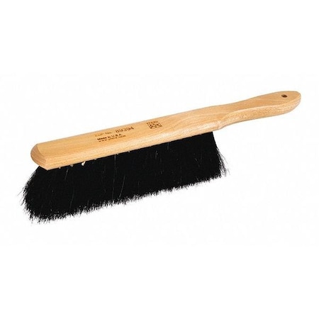 9 Counter Duster - Fine Sweep - Black Horsehair Fill, 2-1/4 Trim