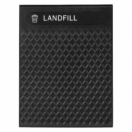 Panels,Fits 35 Gal/41 Gal,Black,PK4