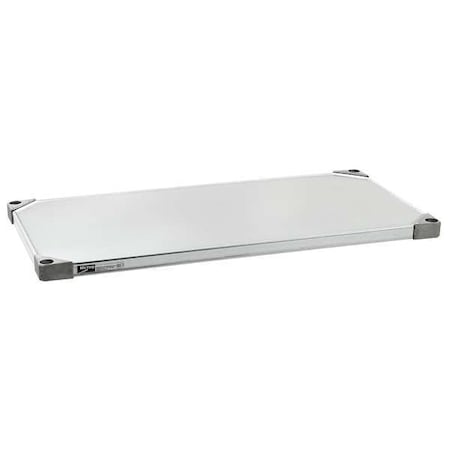 Solid Shelf, 18D X 30W, Silver