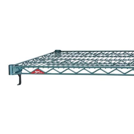 Adjustable Wire Shelf, 24D X 36W, Green