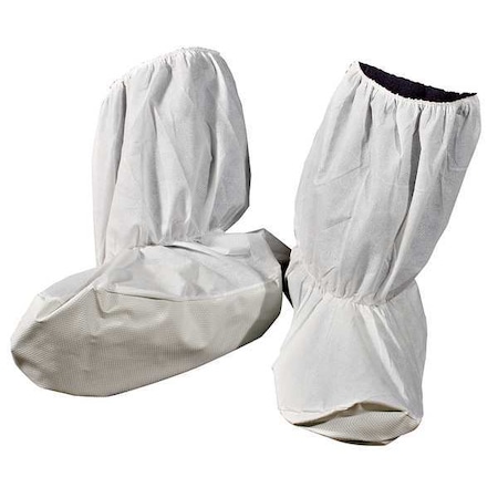 Boot Covers,PP,10 In,White,PK200