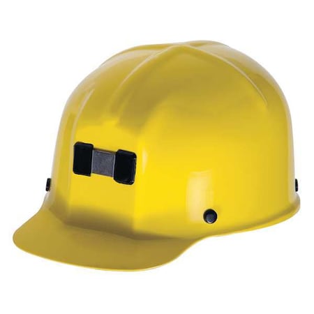Front Brim Hard Hat, Type 1, Class G, Staz-On, Yellow