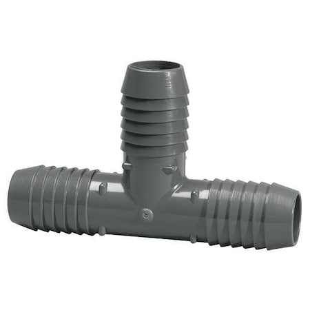 PVC Tee, Insert, 2 In Pipe Size