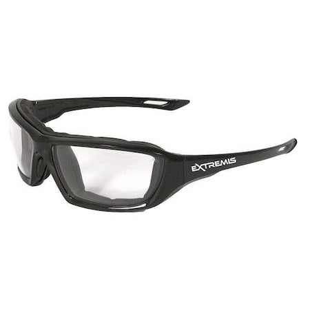 Safety Glasses, Wraparound Clear AF Polycarbonate Lens, Anti-Fog