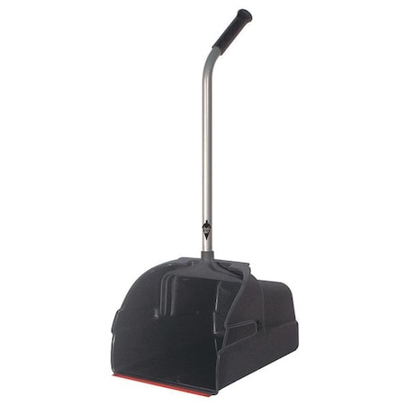 Long Handled Dust Pan,Black,Plastic