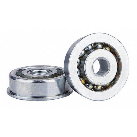 Hex Conveyor Bearing,7/16 In,2.125 In OD