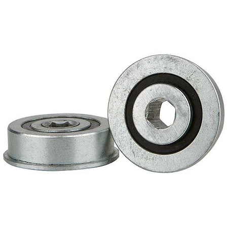 Hex Conveyor Bearing,7/16 In,1.375 In OD