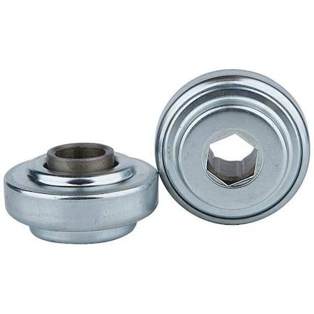 Hex Conveyor Bearing,11/16 In.,2.321 In.