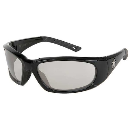 Safety Glasses, Wraparound I/O Mirror Polycarbonate Lens, Anti-Fog, Scratch-Resistant