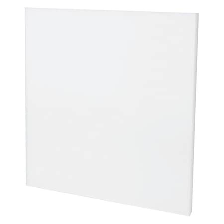 White Polypropylene Sheet Stock 48 L X 24 W X 1.000 Thick