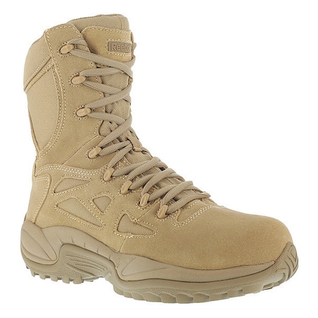 Size 8 Men's 8 In Work Boot Composite Work Boot, Desert Tan