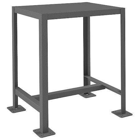 Medium Duty Machine Tables, Steel, 24 W, 30 Height, 2000 Lb., Straight