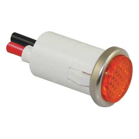 Flush Indicator Light,Amber,120V