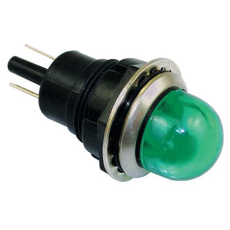 Raised Indicator Light,Green,240V