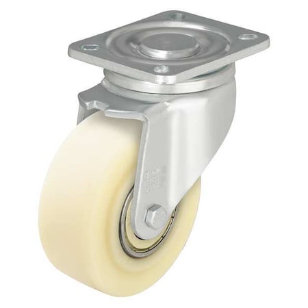 Swivel Plate Caster,Nylon,4 In.,1540 Lb.,A