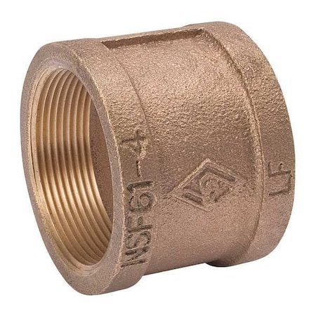 Brass Coupling, FNPT, 1/8 Pipe Size