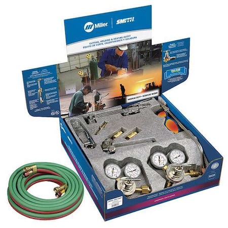 Medium Duty Combination Torch Lp Combination Outfit, MBA-30 Series, Natural Gas, Propane