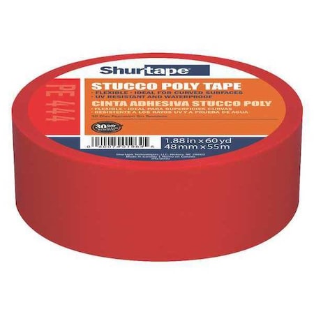 Film Tape,Polyethylene,Red,48mm X 55m