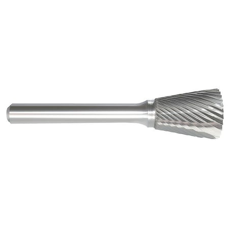 Carbide Bur,Inverted Cone,3/32,1/8 Shank