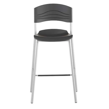 Cafe Bistro Stool 44H X 22W, Graphite