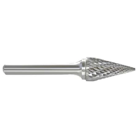 Carbide Bur,Pointed Cone,1/4,1/8 Shank