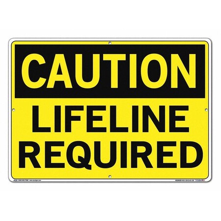Sign,Caution,20.5x14.5,Alum Comp,.130, SI-C-29-E-AC-130