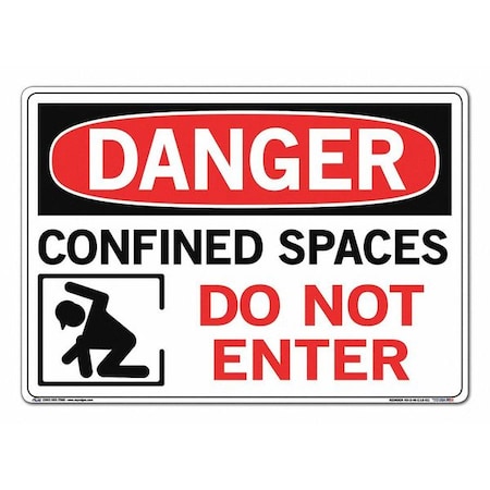 Sign,Danger,20.5x14.5,Label/Decal,.011, SI-D-40-E-LB-011