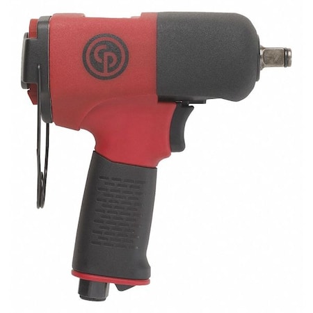 1/2 Inch Air Impact Wrench, Pistol Handle, Int Suspension Bail, Torque 406 Ft. Lbf, 11500 RPM, Twin Hammer