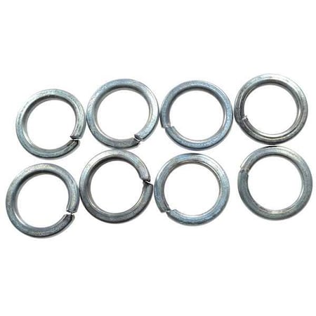 Washer Zinc Plated,3/8 In.,PK8