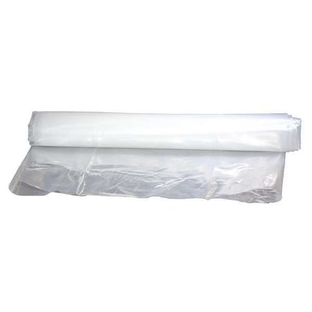 Lay Flat Duct, Polyeth, White, 825 Ft.