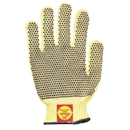 Cut Resistant Coated Gloves, 2 Cut Level, PVC, Universal, 1 PR