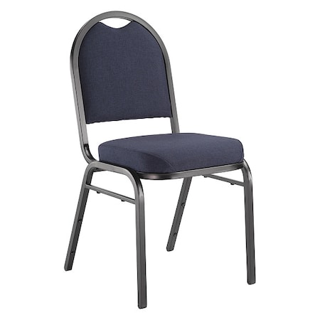 Stacking Chair, 9200 Series, Fabric Blue