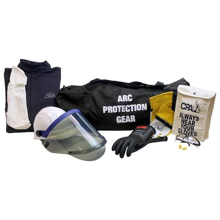 Arc Flash Coverall Kit,Navy,S