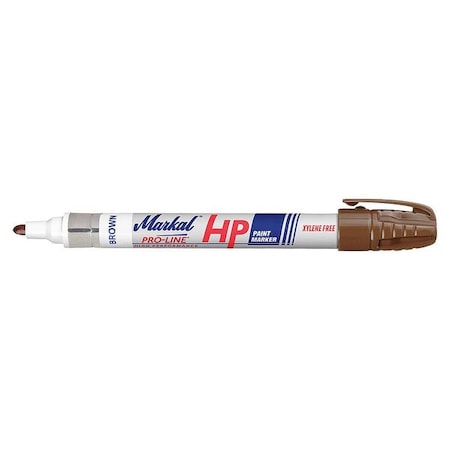 Permanent Liquid Paint Marker, Medium Tip, Brown Color Family, Paint