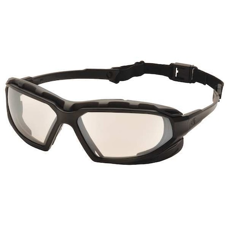 Safety Glasses, Wraparound I/O Polycarbonate Lens, Anti-Fog, Anti-Static, Scratch-Resistant